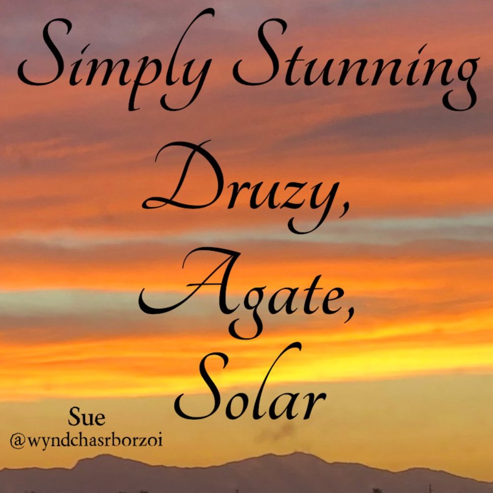 Learn about Agate, Druzy and Solar Quartz